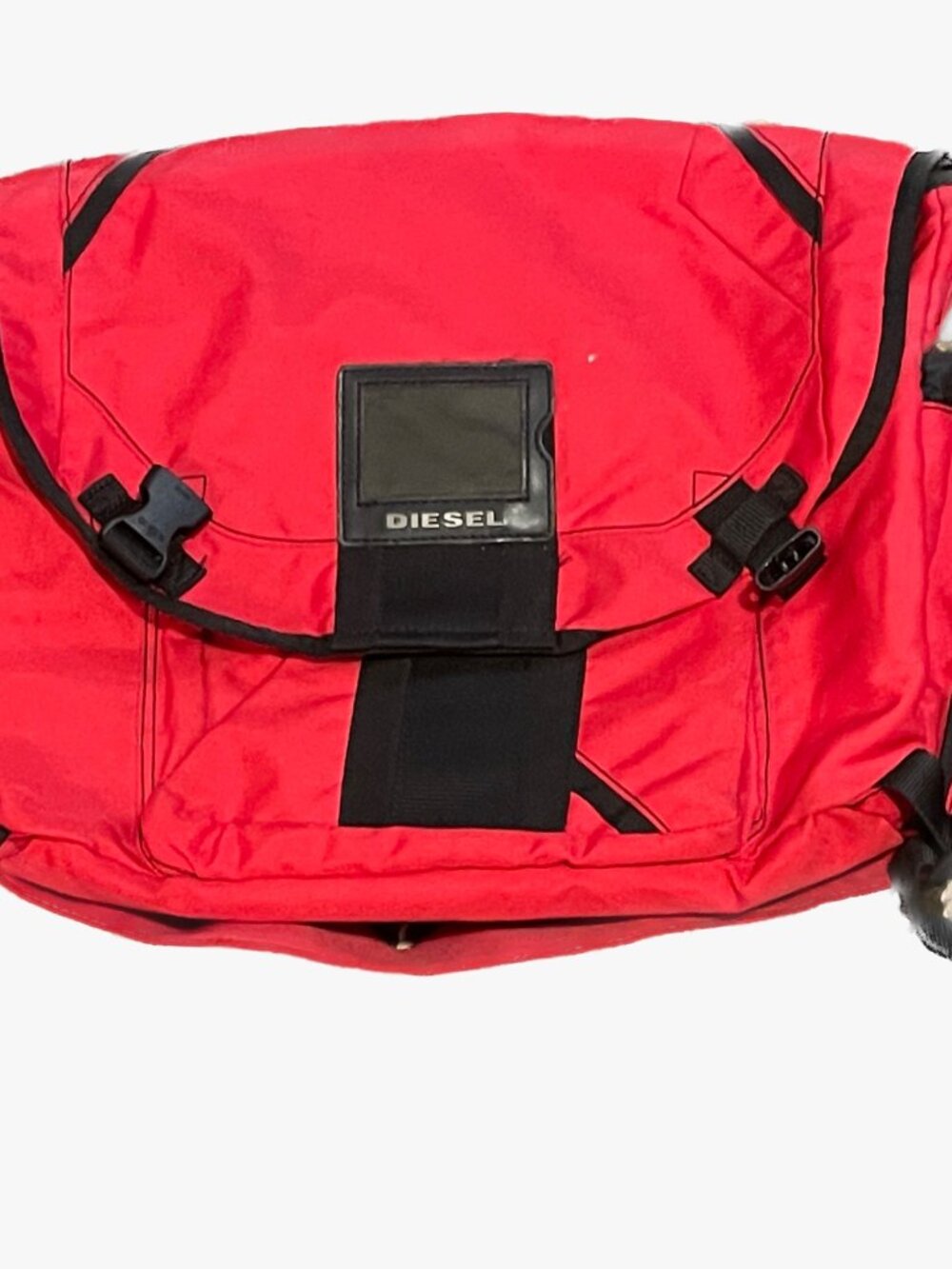 Diesel Icons Rocks of Thunder Red Messenger Bag